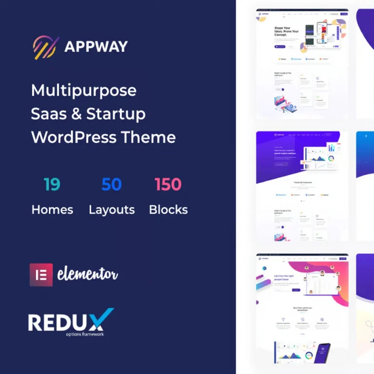 Appway – Saas & Startup WordPress Theme
