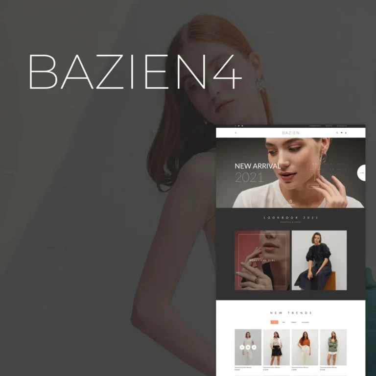 Bazien – Elementor WooCommerce Theme