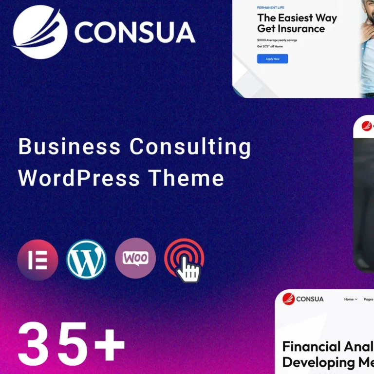 Consua – Business Consulting WordPress