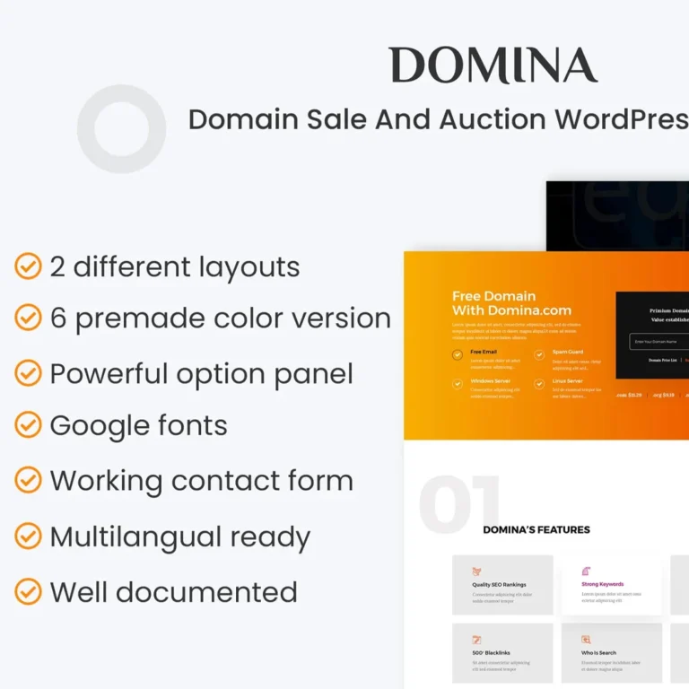 Domina-Domain-For-Sale-Auction-Plugin