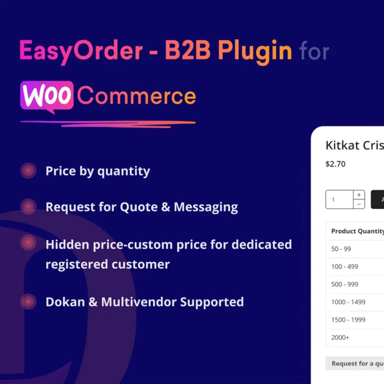 EasyOrder – B2B Plugin for WooCommerce