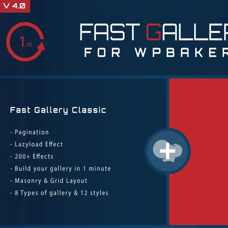 Fast Gallery for WPBakery WordPress Plugin